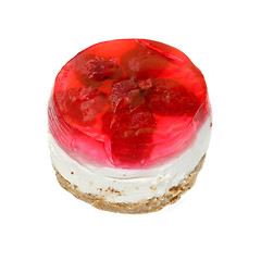 Image showing Raspberry cake