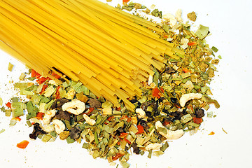 Image showing Vegetable tagliatelle