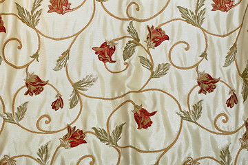 Image showing Floral linen