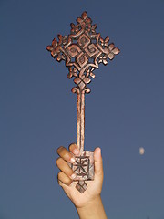 Image showing ethiopian cross