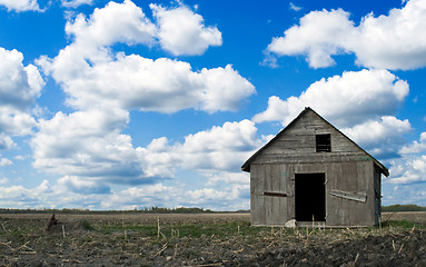 Image showing Abandoned Farm House