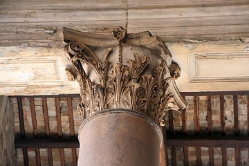 Image showing Top of Column