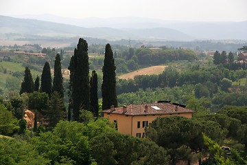 Image showing Tuscany near Siena