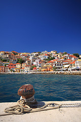 Image showing The village of Parga