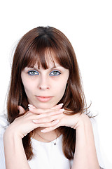 Image showing happy young woman