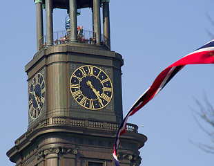 Image showing Hours and the viewing plattfom on a tower