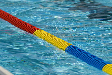 Image showing Swimming pool detail