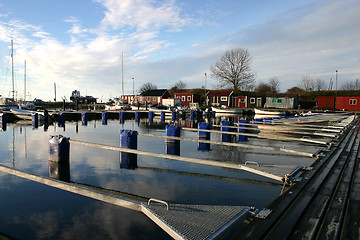 Image showing harbour in smygehuk in sweden
