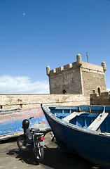 Image showing the skala du port citadel by the harbor essaouira morocco