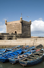 Image showing the skala du port citadel by the harbor essaouira morocco