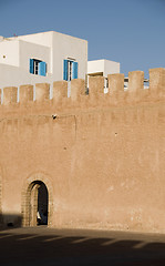 Image showing typical architecture essaouira morocco