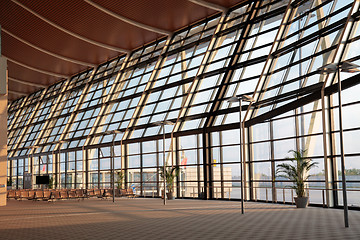 Image showing interior of the airport