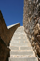 Image showing Stone stairs