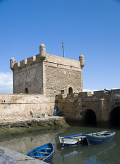 Image showing the skala du port citadel by the harbor essaouira morocco