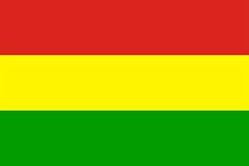 Image showing Rastafarian Flag