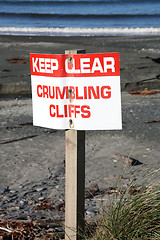 Image showing Warning sign