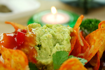 Image showing Vegetarian Nachos