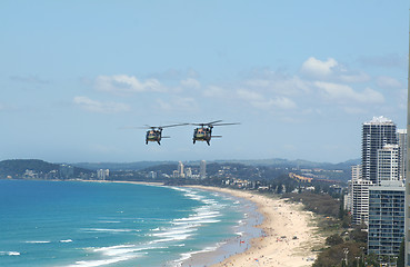 Image showing Blackhawk Choppers Gold Coast