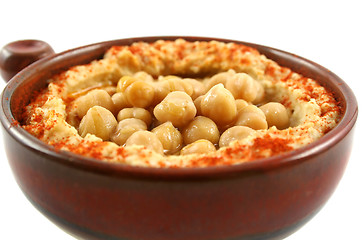 Image showing Hummus And Chickpeas