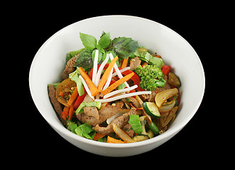 Image showing Stirfry Beef And Vegetables 1