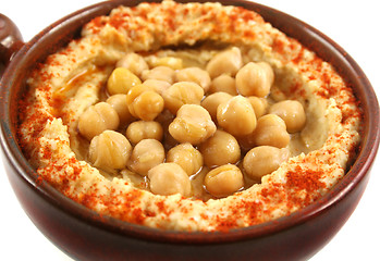 Image showing Hommus And Chickpeas