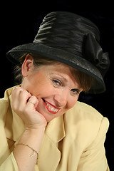 Image showing Woman In Hat