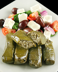 Image showing Greek Dolmades