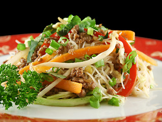 Image showing Beef Chow Mein