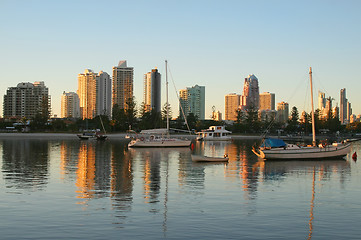 Image showing Main Beach Gold Coast Australia