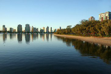 Image showing Main Beach Gold Coast Australia