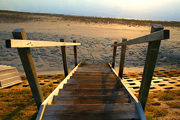 Image showing Golden Old Stairs