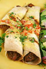 Image showing Beef Enchiladas