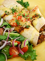 Image showing Beef Enchiladas