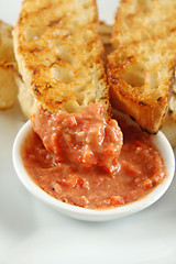 Image showing Turkish Bread And Dips 3