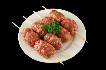 Image showing Raw Beef Kofta 1