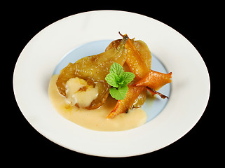 Image showing Orange Poached Pears 1