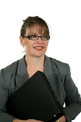 Image showing Businesswoman With Laptop