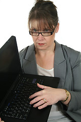 Image showing Businesswoman With Laptop 2