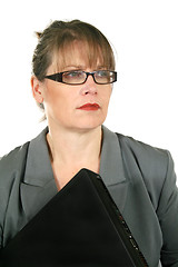 Image showing Businesswoman Looking Away