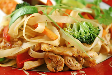 Image showing Chicken Noodle Stirfry
