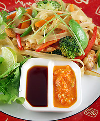 Image showing Chicken Noodle Stirfry