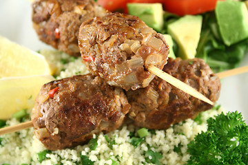 Image showing Koftas And Couscous 5
