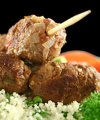 Image showing Koftas And Couscous 7