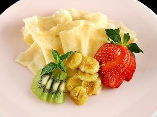 Image showing Banana Crepes 1