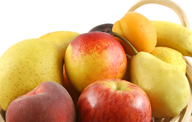 Image showing Basket Of Assorted Fruit