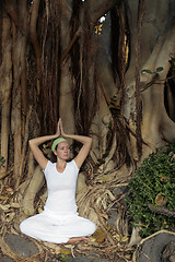 Image showing Woman Meditating