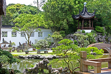 Image showing Chinese Garden in Singapore