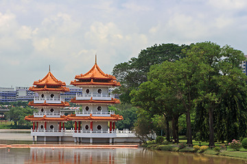 Image showing Chinese Garden in Singapore