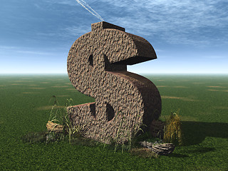 Image showing dollar rock