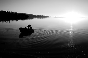 Image showing Pacific Northwest Sunset